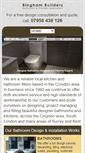 Mobile Screenshot of binghambuilders.info